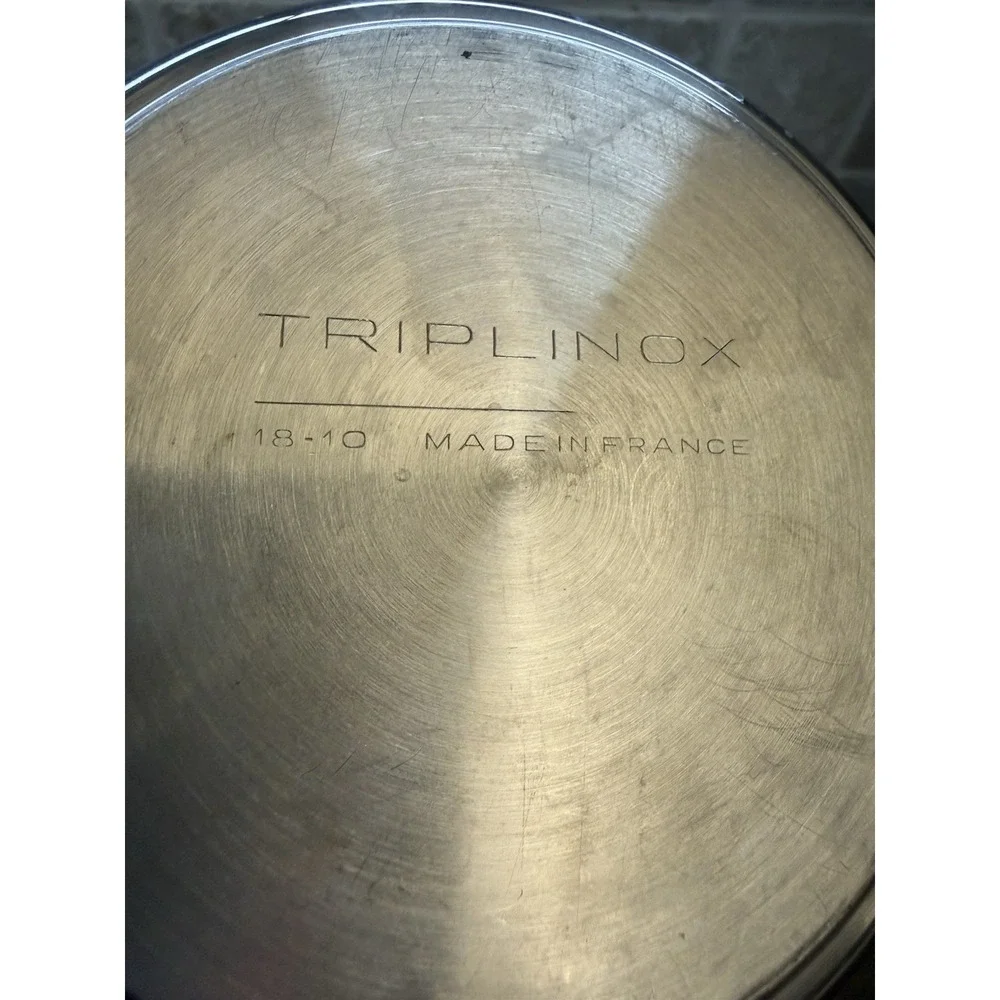 VTG 8 Piece Set of LETANG REMY Triplinox 18-10 Stainless Cookware France